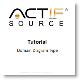 Actifsource Tutorial - Domain Diagram Type
