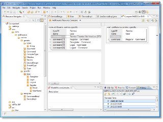 Diff/Merge view for resources