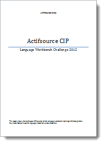 Actifsource Whitepaper