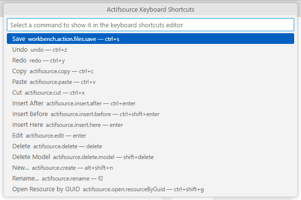 Keybindings